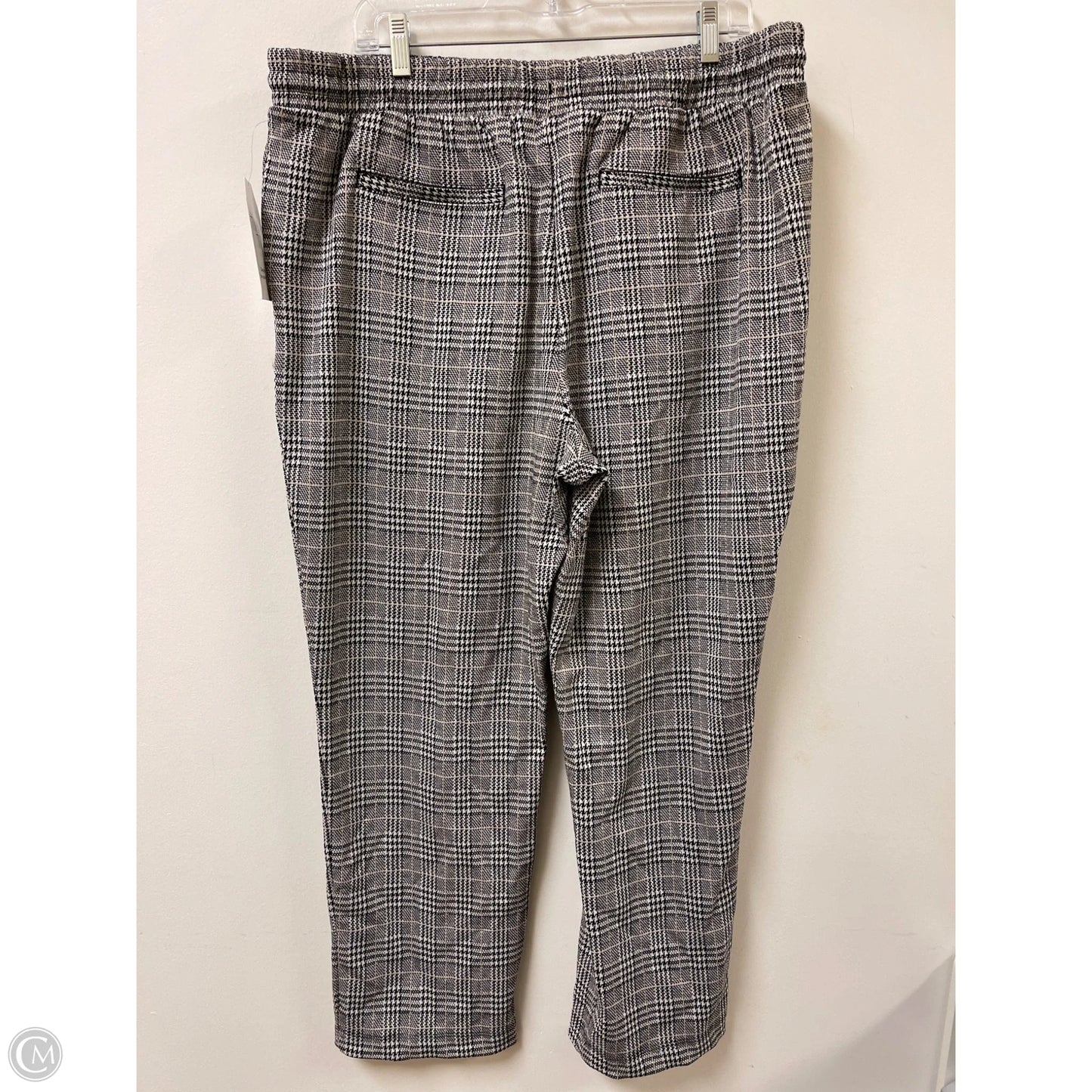 Pants Other By Time And Tru In Black & Cream, Size: 16