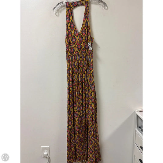 Dress Casual Maxi By Maeve In Multi-colored, Size: Xs