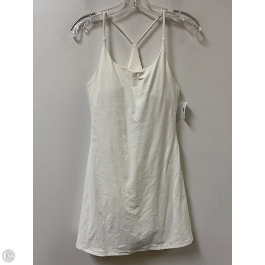 Athletic Dress By Clothes Mentor In White, Size: S