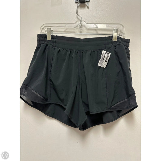 Athletic Shorts By Lululemon In Black, Size: 12