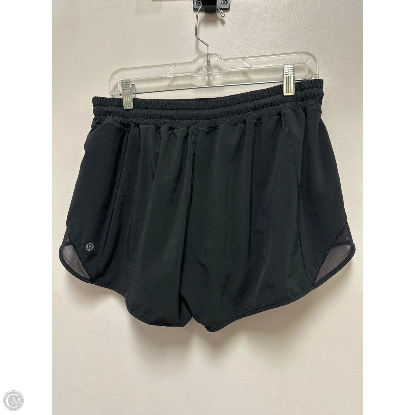 Athletic Shorts By Lululemon In Black, Size: 12