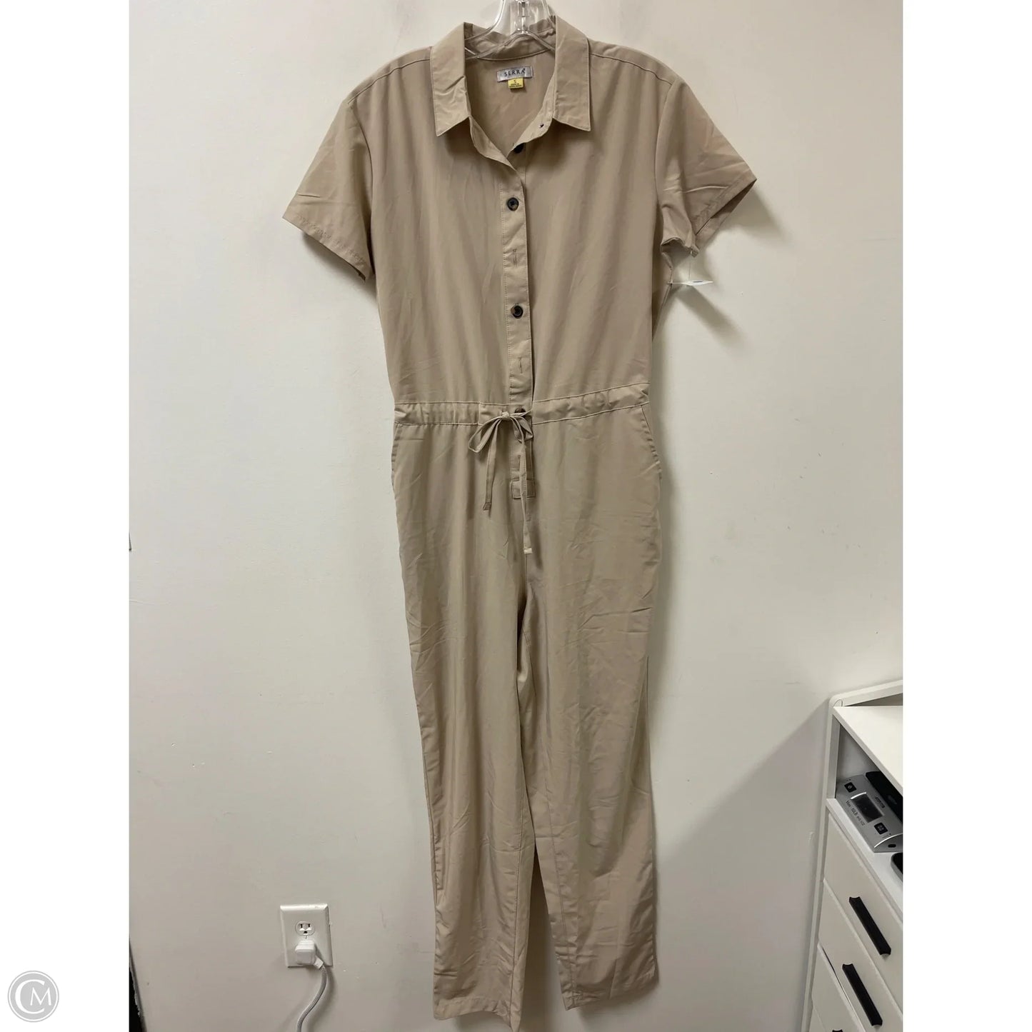 Jumpsuit By Serra In Cream, Size: S