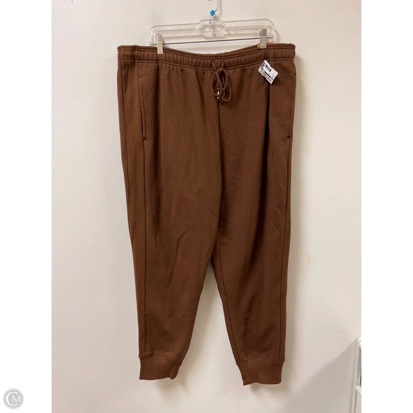 Pants Lounge By Pink In Brown, Size: 18