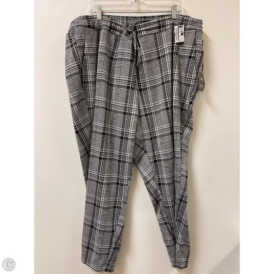 Pants Other By Ava & Viv In Black & White, Size: 22