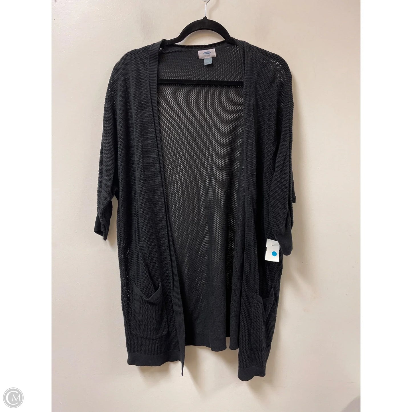 Sweater Cardigan By Old Navy In Black, Size: M