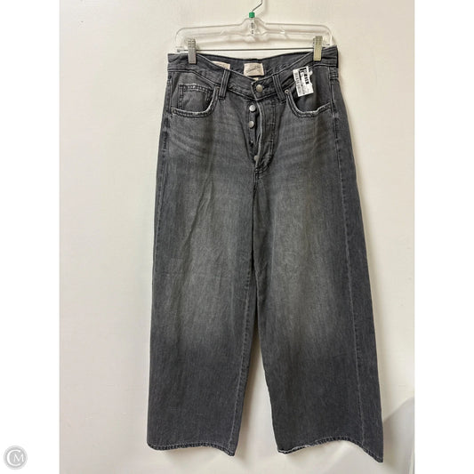 Jeans Wide Leg By Universal Thread In Grey Denim, Size: 8
