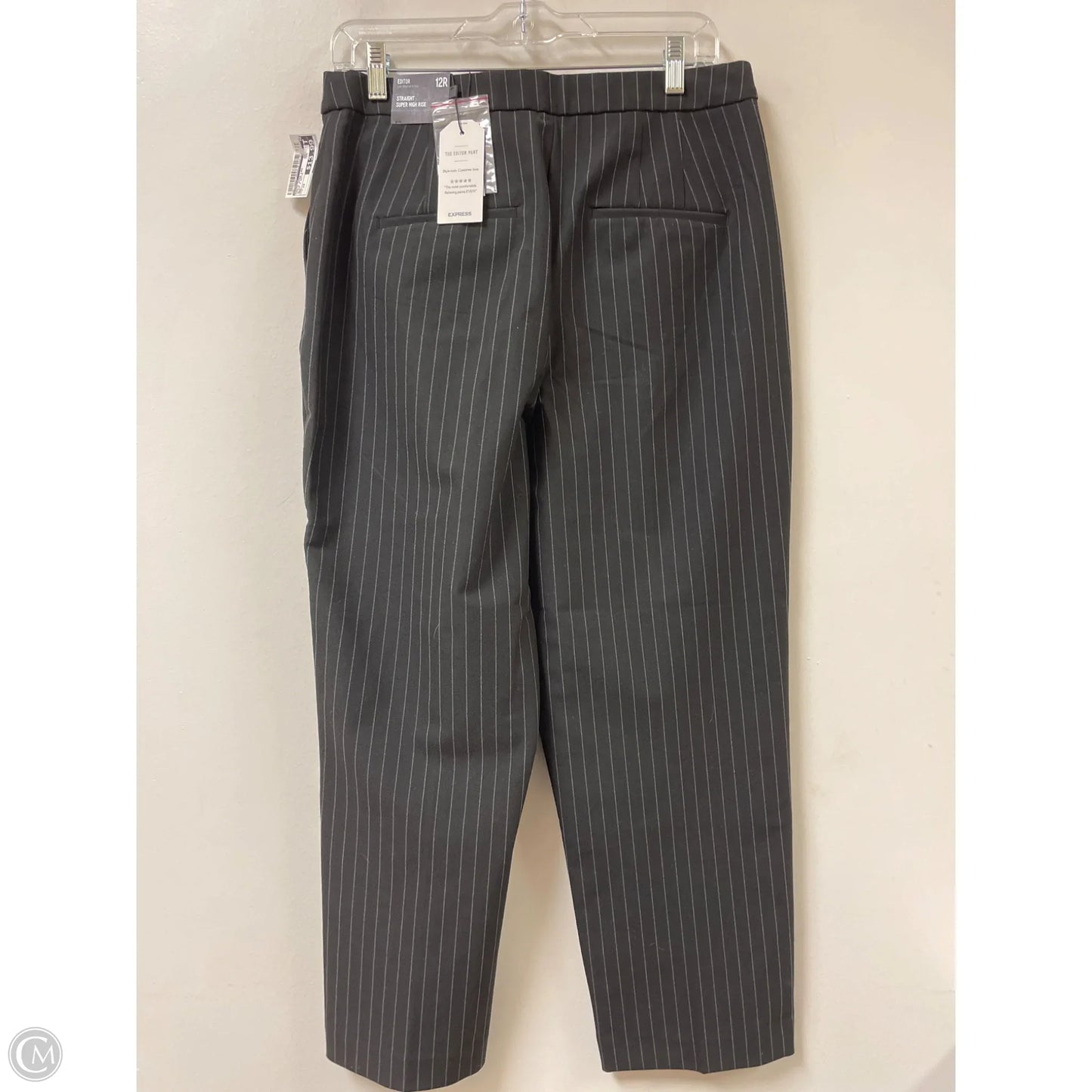 Pants Wide Leg By Express In Black & White, Size: 12