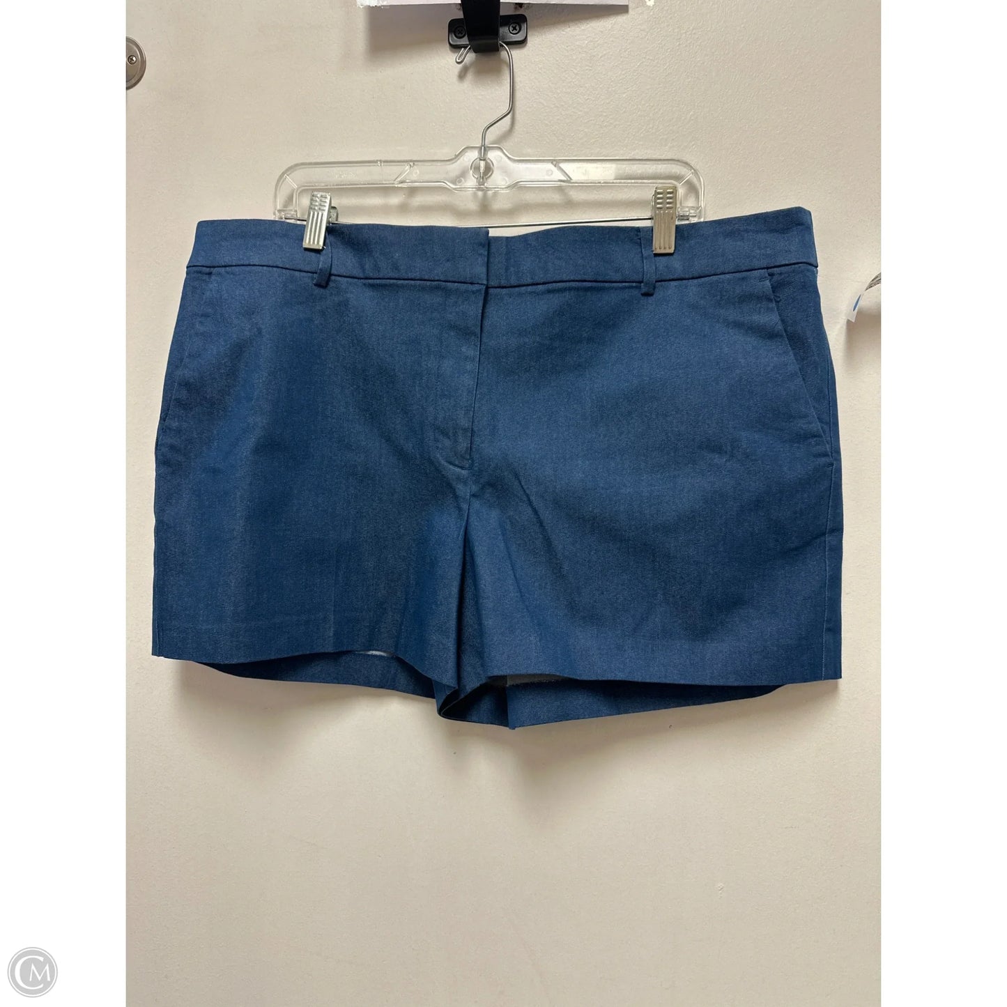 Shorts By Loft In Blue, Size: 18
