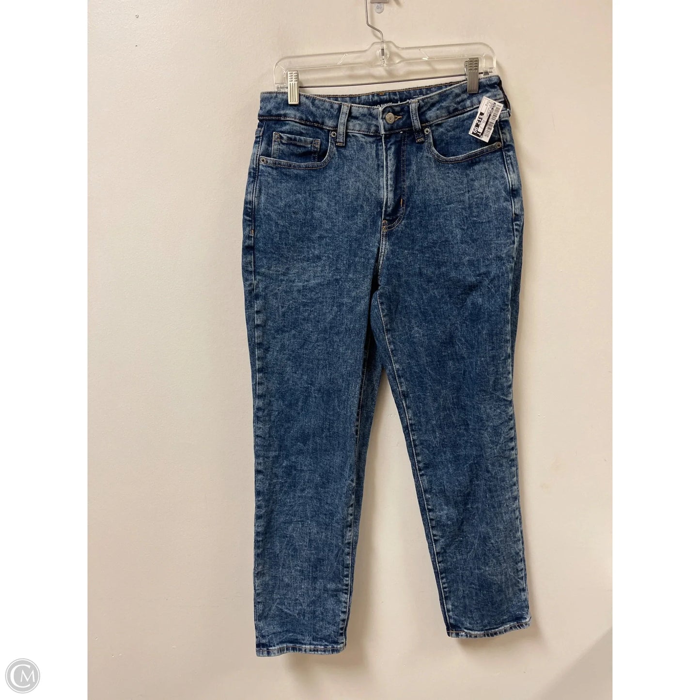 Jeans Straight By Old Navy In Blue Denim, Size: 8