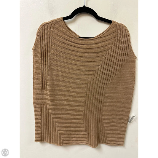 Sweater Short Sleeve By White House Black Market In Brown, Size: M
