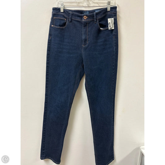 Jeans Straight By J. Jill In Blue Denim, Size: 8
