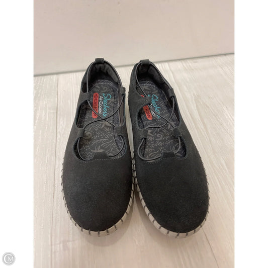Shoes Flats By Skechers In Grey, Size: 7.5