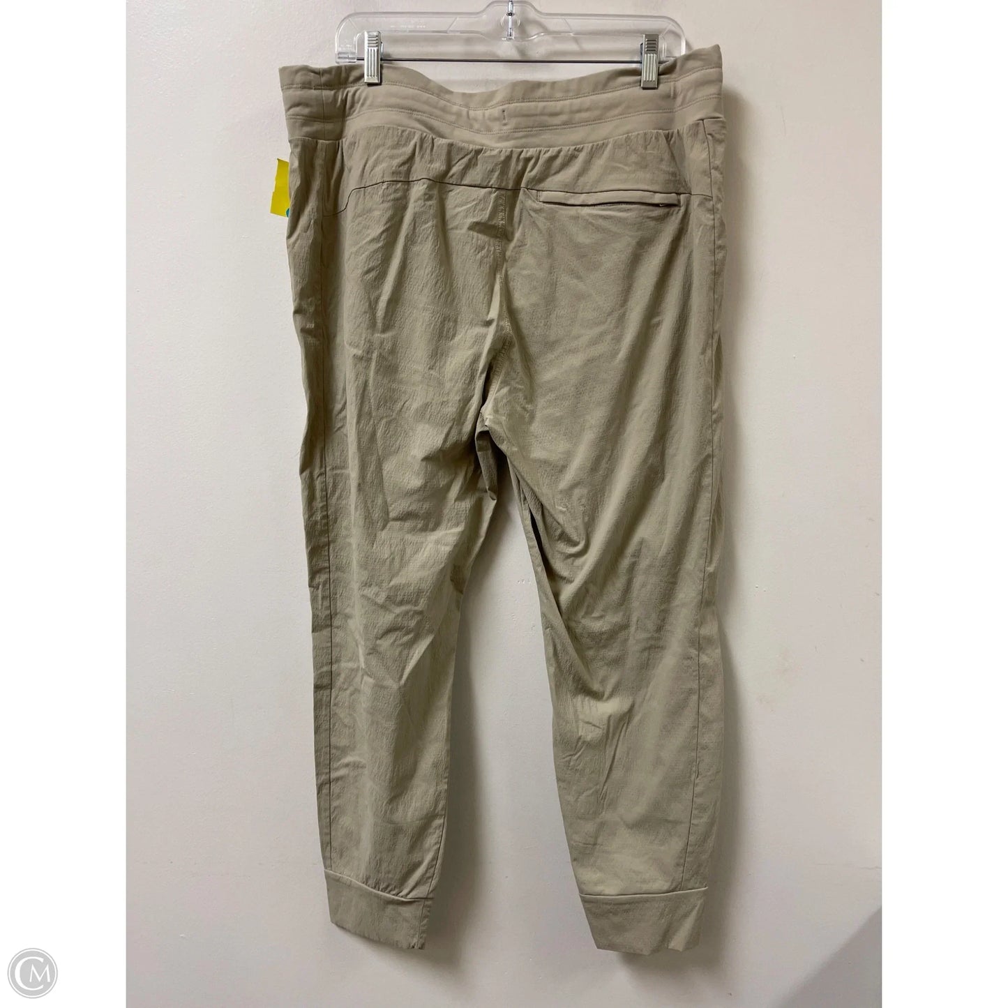 Athletic Pants By Athleta In Cream, Size: Xl