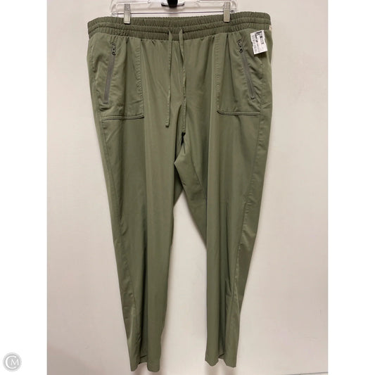 Athletic Pants By Magellan In Green, Size: 1x