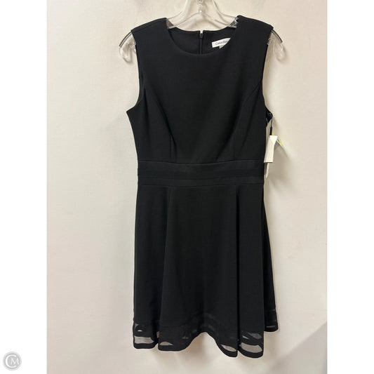 Dress Casual Midi By Calvin Klein In Black, Size: M