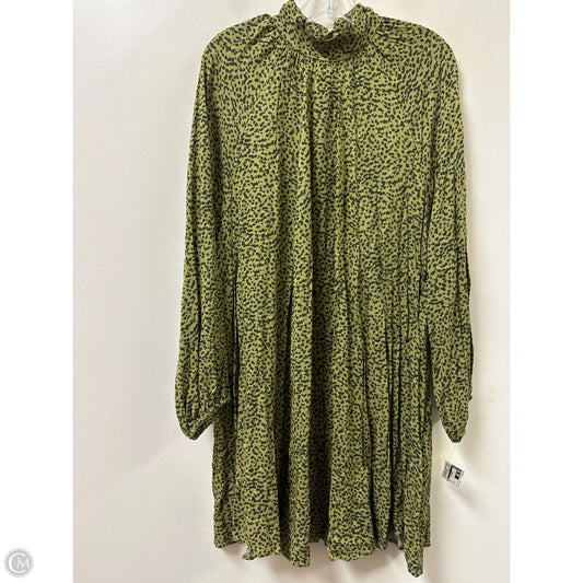 Dress Casual Short By H&m In Green, Size: M
