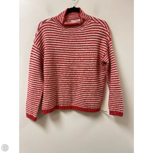Sweater By Anthropologie In Red & White, Size: Xs