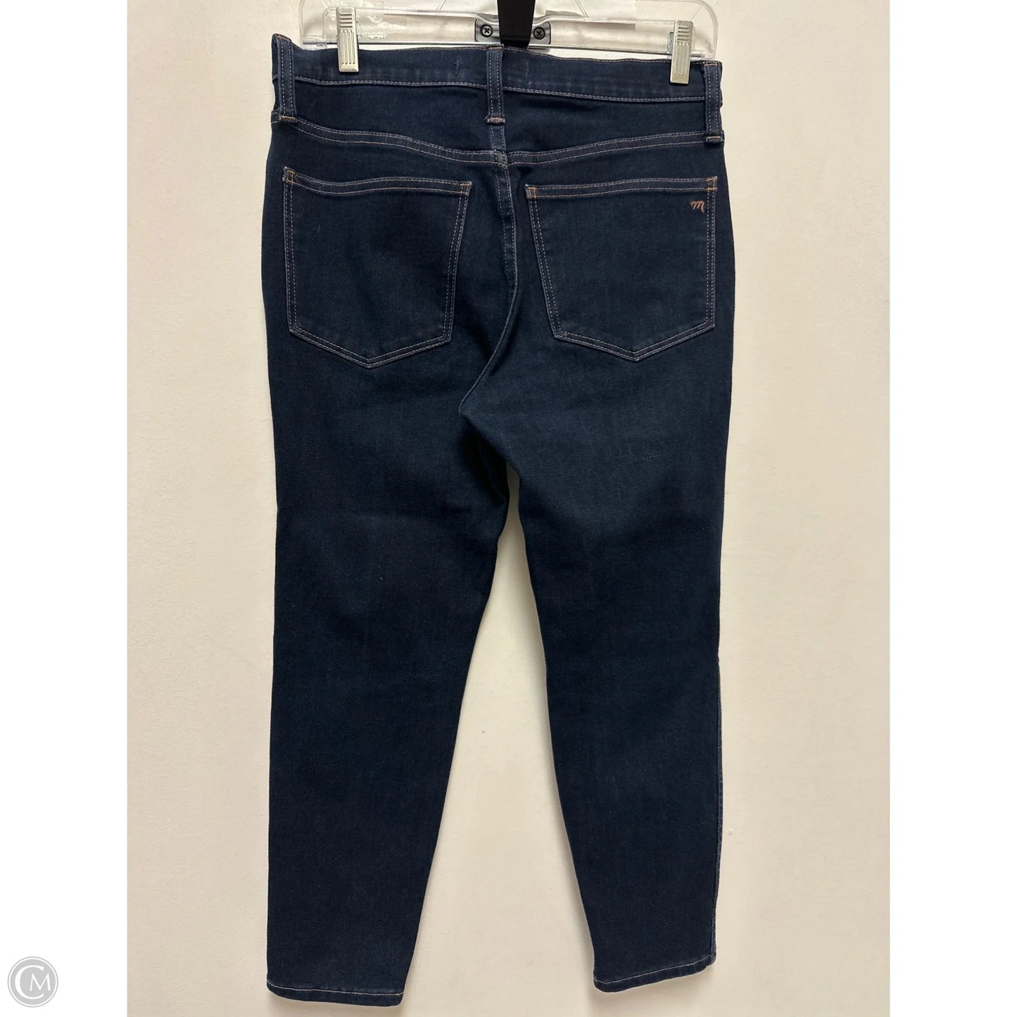 Jeans Skinny By Madewell In Blue Denim, Size: 6p