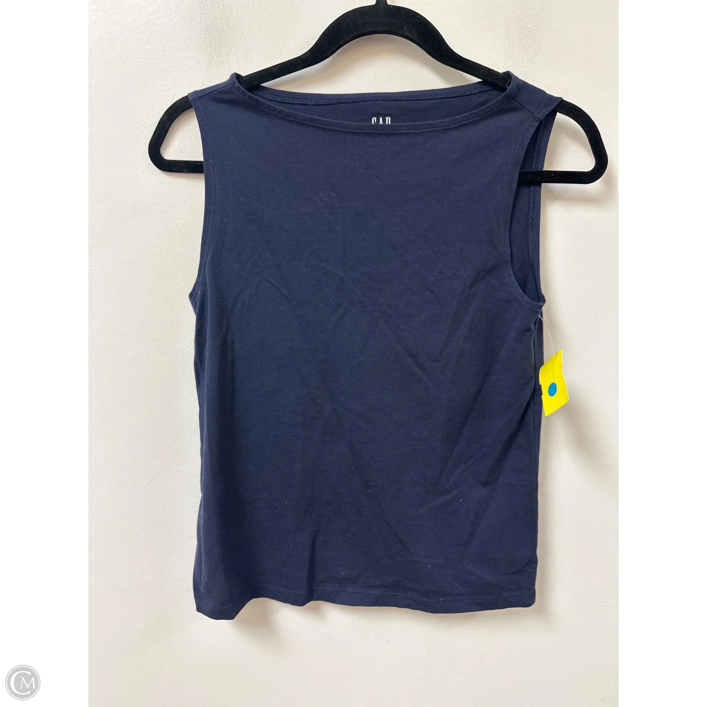 Top Sleeveless By Gap In Navy, Size: S