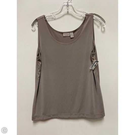 Tank Top By Chicos In Brown, Size: L