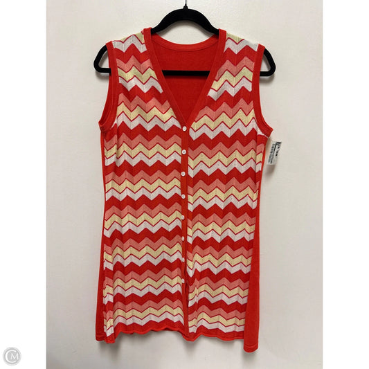 Vest Other By Clothes Mentor In Orange, Size: M