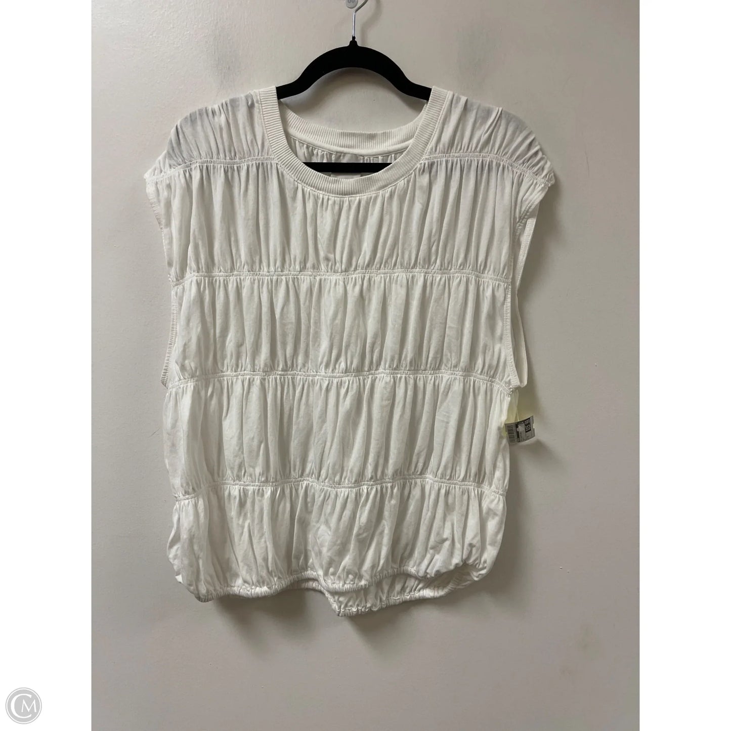 Top Sleeveless By Maeve In White, Size: M