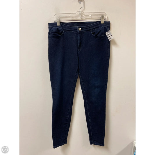 Jeans Skinny By J. Jill In Blue Denim, Size: 10