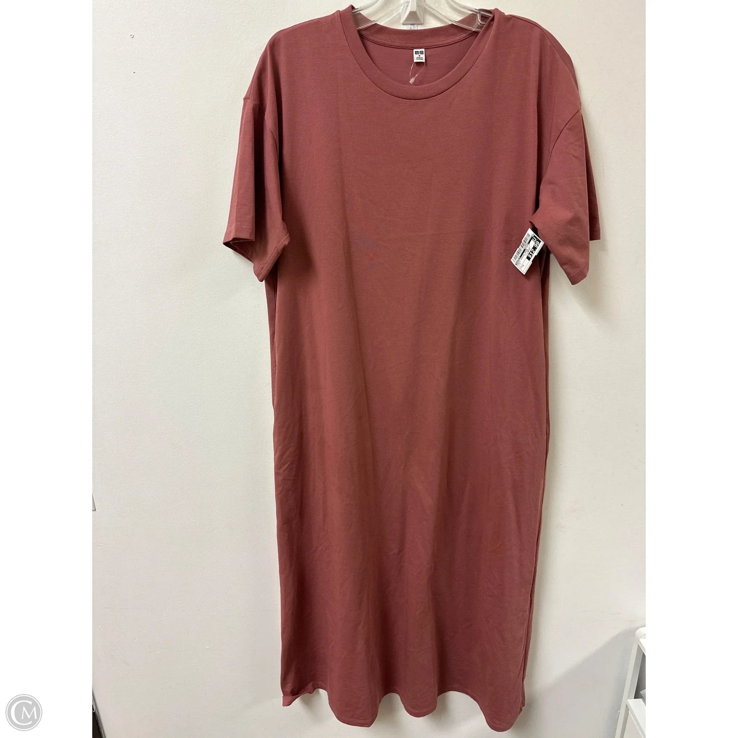 Dress Casual Maxi By Uniqlo In Pink, Size: M