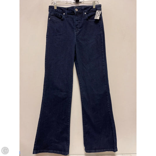 Jeans Flared By Lc Lauren Conrad In Blue Denim, Size: 10