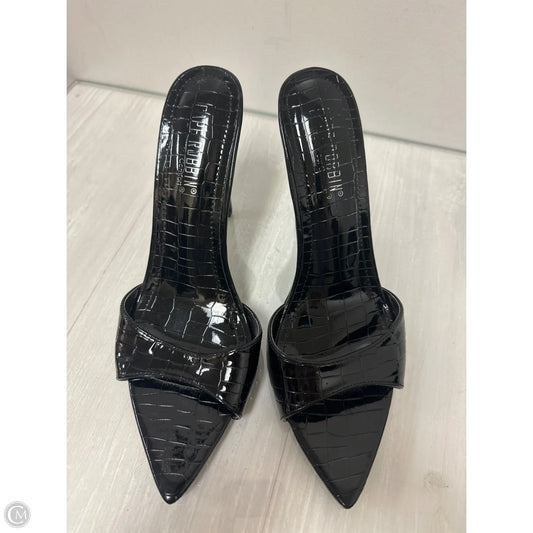 Sandals Heels Stiletto By Cape Robbin In Black, Size: 9