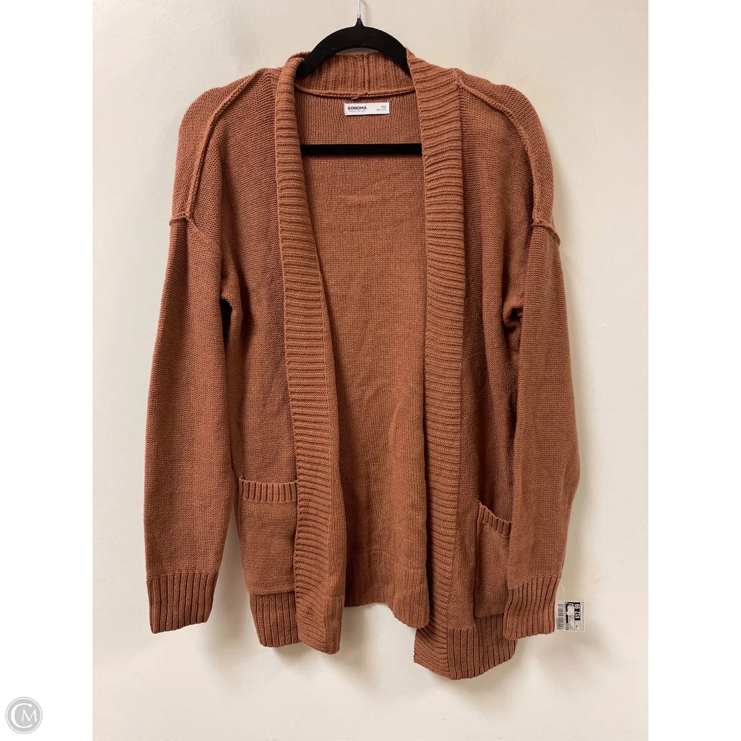 Sweater Cardigan By Sonoma In Brown, Size: Mp