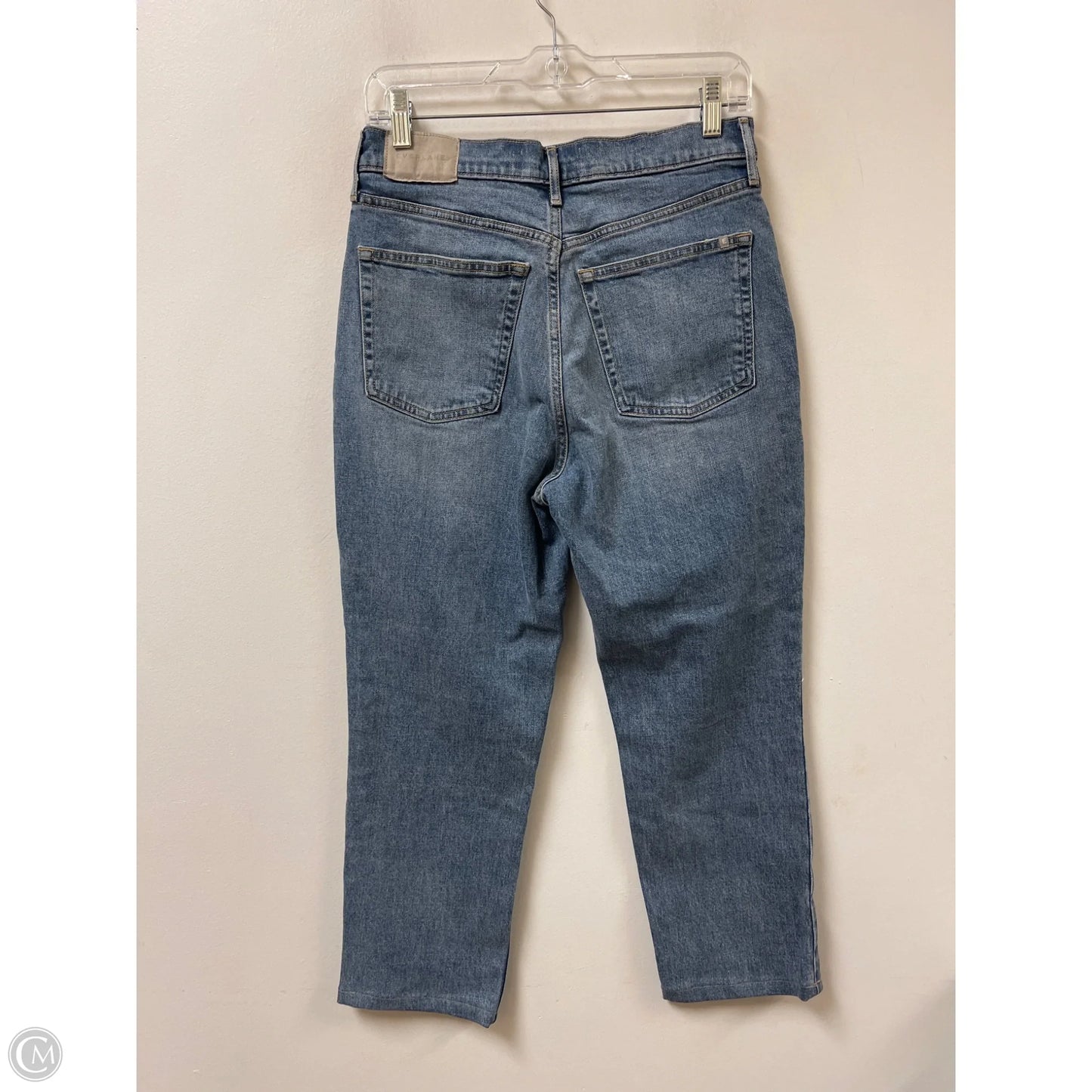 Jeans Straight By Everlane In Blue Denim, Size: 4