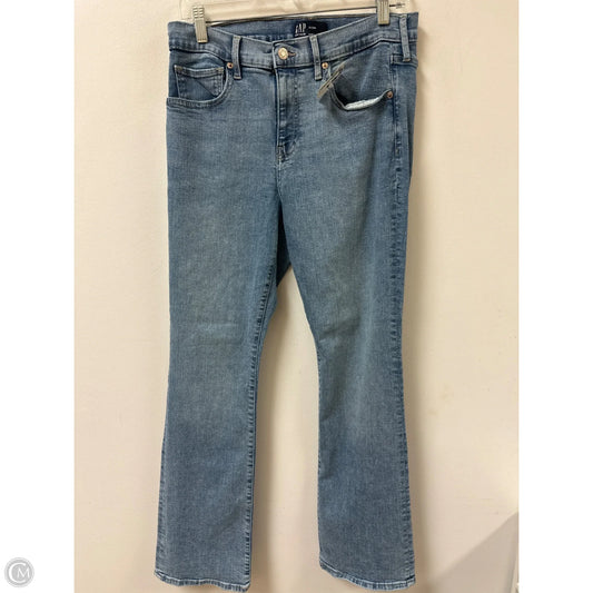 Jeans Boot Cut By Gap In Blue Denim, Size: 12