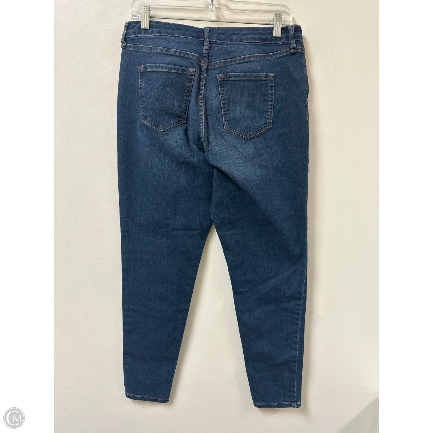 Jeans Skinny By Nine West In Blue Denim, Size: 10