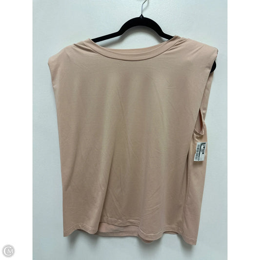 Top Short Sleeve By Entro In Pink, Size: L