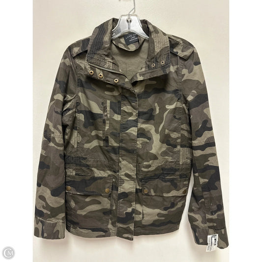 Jacket Utility By Love Tree In Camouflage Print, Size: L