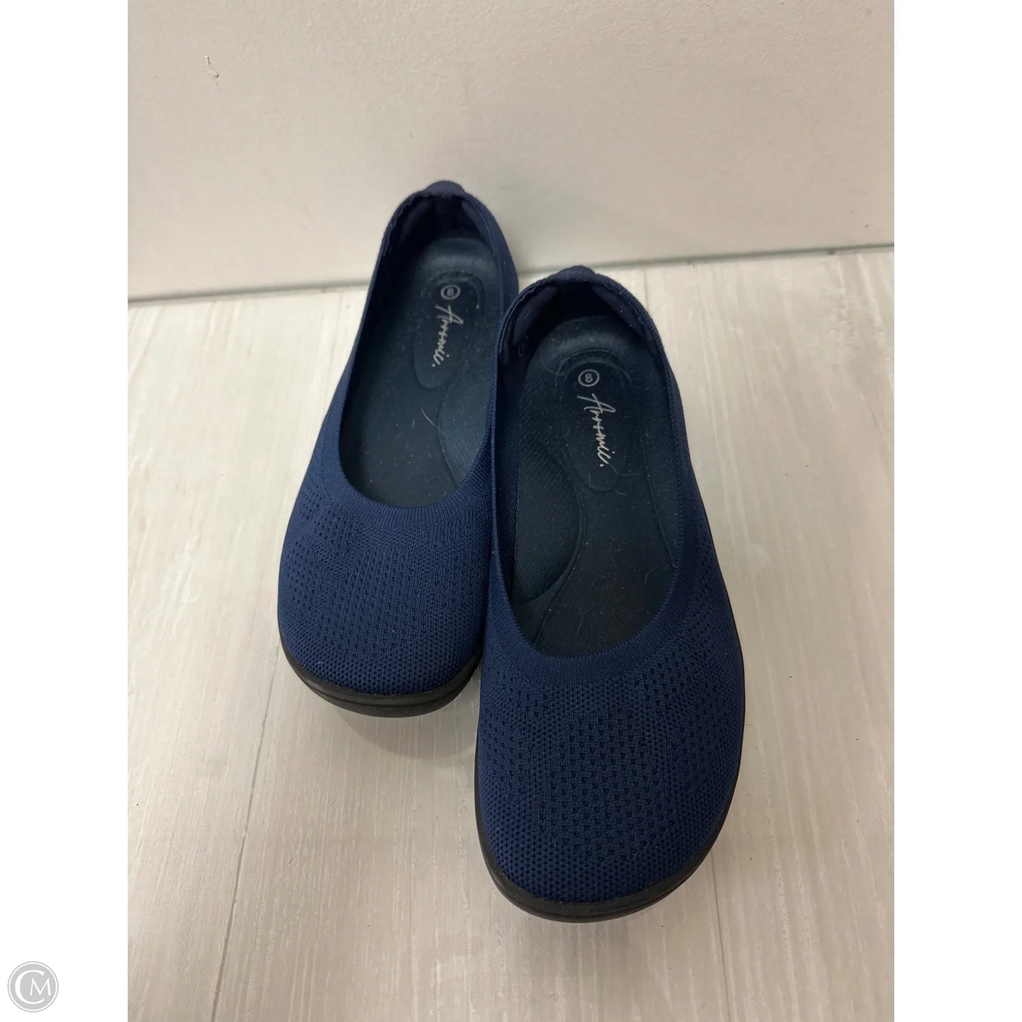 Shoes Flats By Clothes Mentor In Navy, Size: 8