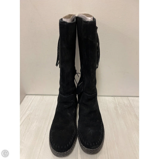 Boots Designer By Ugg In Black, Size: 7.5