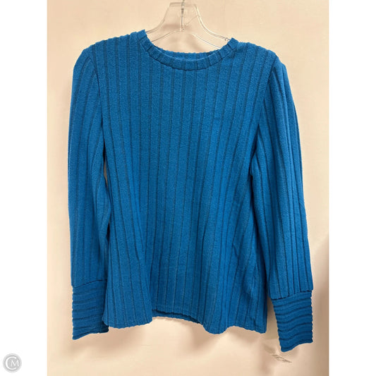 Top Long Sleeve By Shein In Blue, Size: S