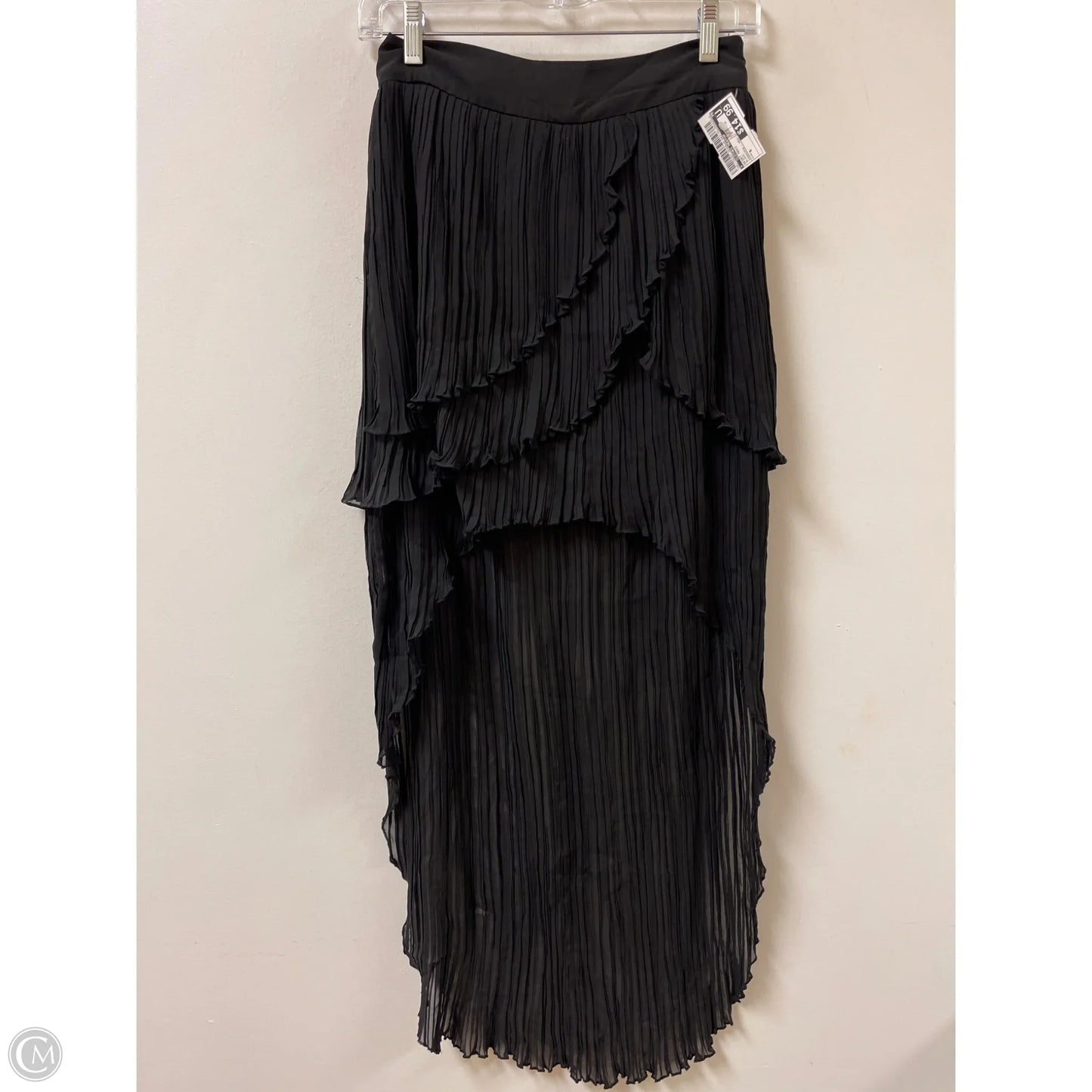 Skirt Maxi By Clothes Mentor In Black, Size: 6