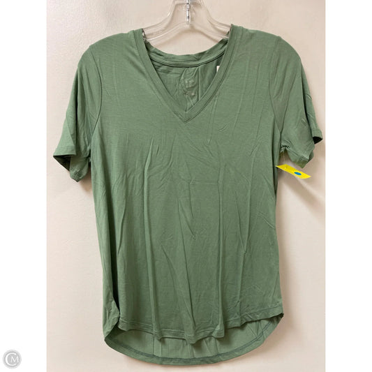 Top Short Sleeve By A New Day In Green, Size: Xs