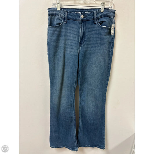 Jeans Flared By Old Navy In Blue Denim, Size: 10