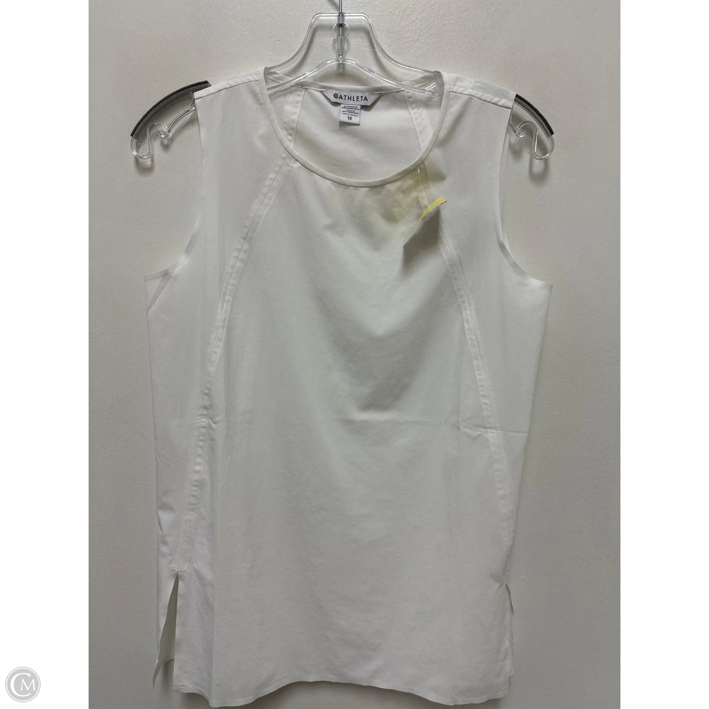 Athletic Tank Top By Athleta In White, Size: Xs