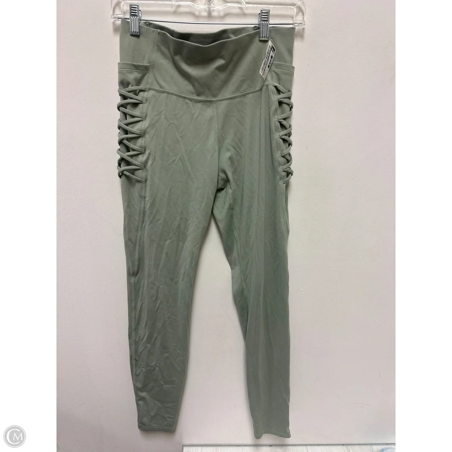 Athletic Leggings By All In Motion In Green, Size: M