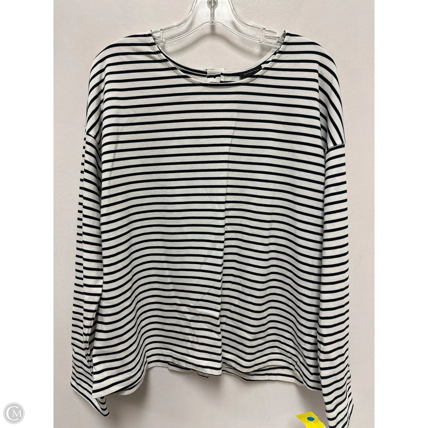 Top Long Sleeve By Who What Wear In Striped Pattern, Size: Xl