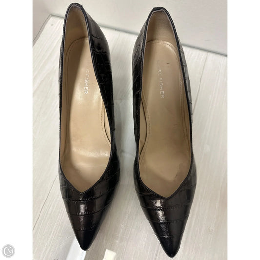 Shoes Heels Block By Marc Fisher In Black, Size: 10