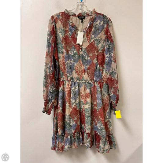 Dress Casual Short By Jessica Simpson In Multi-colored, Size: Xl