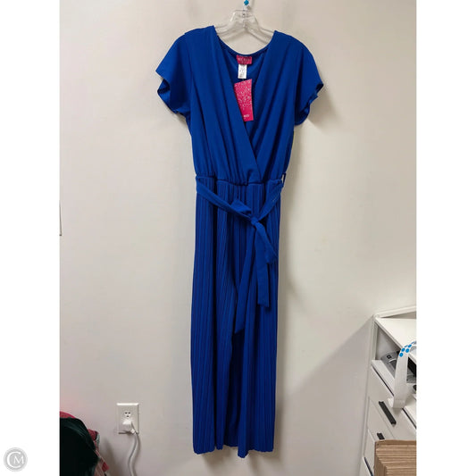 Dress Casual Maxi By Clothes Mentor In Blue, Size: 2x