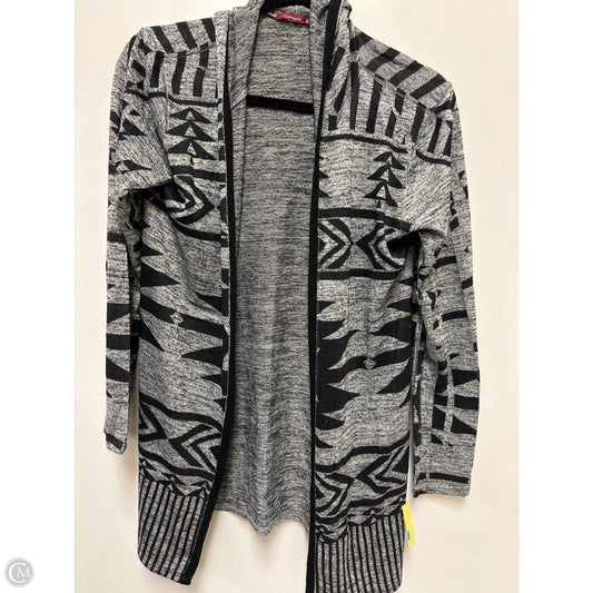 Sweater Cardigan By Clothes Mentor In Grey, Size: M