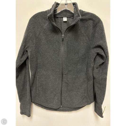 Jacket Fleece By Old Navy In Grey, Size: S